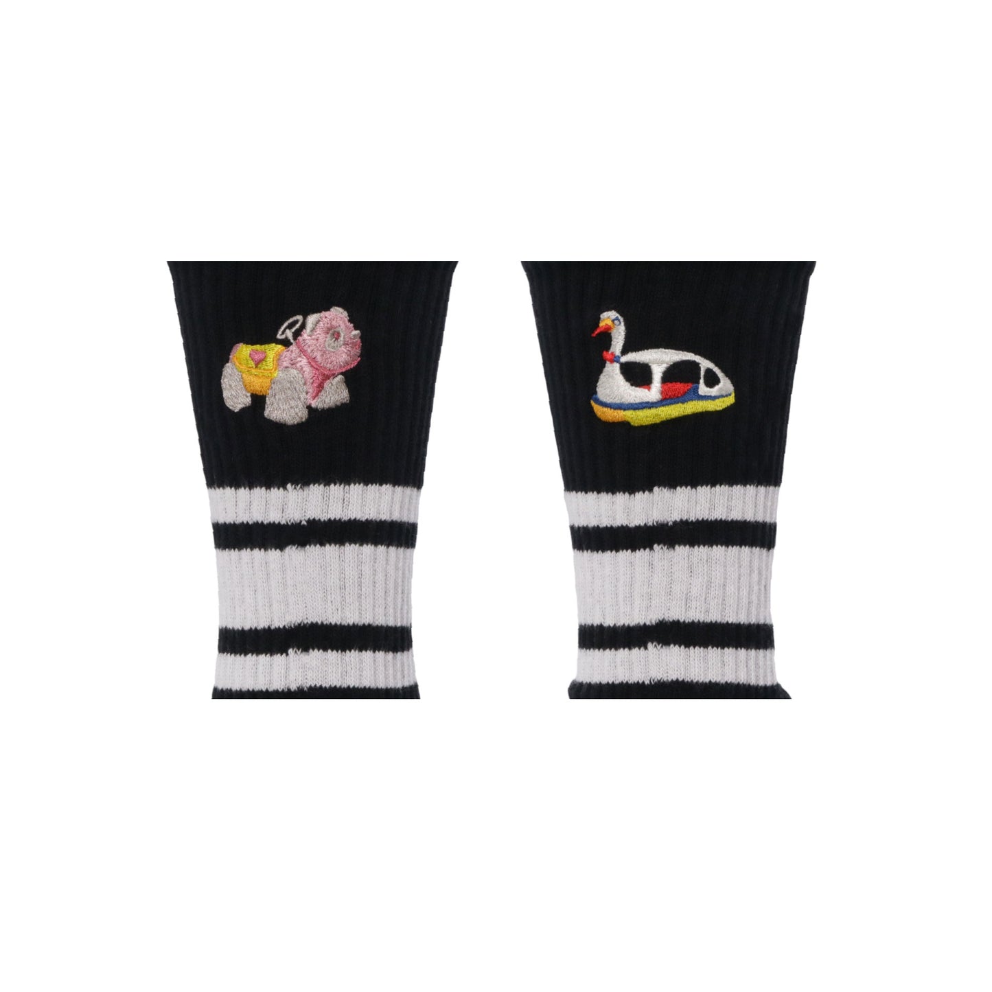 Pre-Order | Skater Socks | Embroidery | Embroidery | Amusement Rides