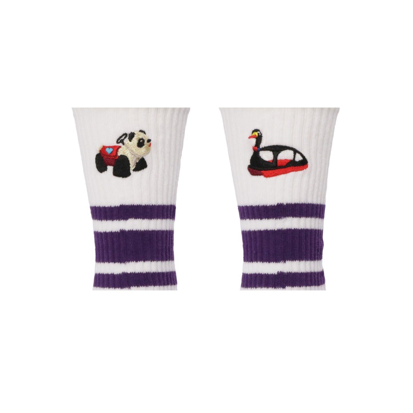 Pre-Order | Skater Socks | Embroidery | Embroidery | Amusement Rides
