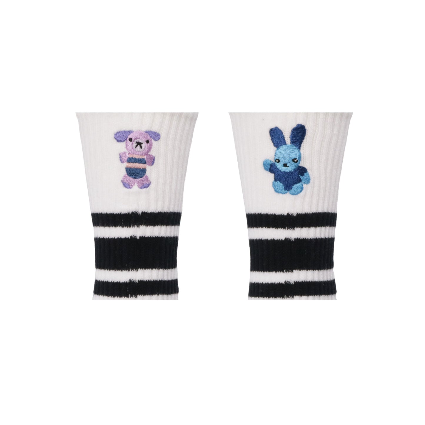 Pre-Order | Skater Socks | Embroidery | Stuffed Animal