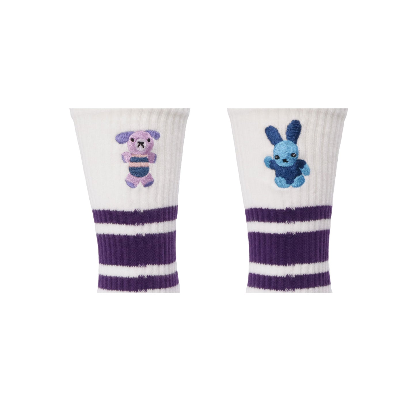 Pre-Order | Skater Socks | Embroidery | Stuffed Animal