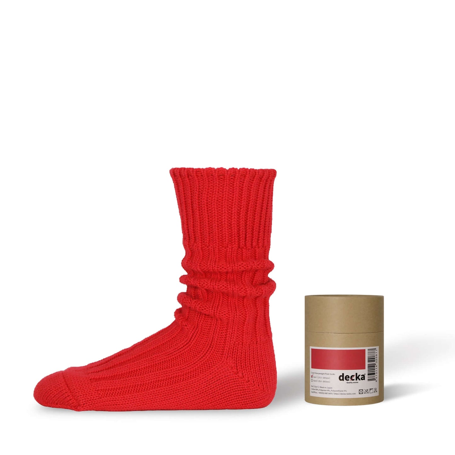 Pre-Order | Cased Heavyweight Plain Socks -2nd Collection-