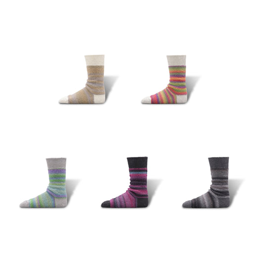Pre-Order | Alpaca Ombre Boucle Socks