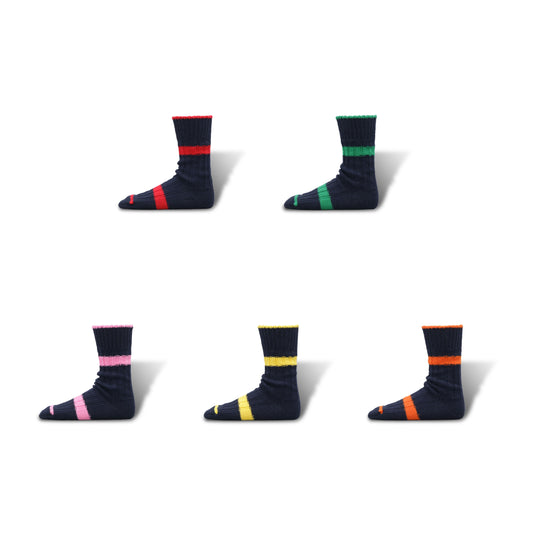 Pre-Order | Denim Style Two-Tone Socks