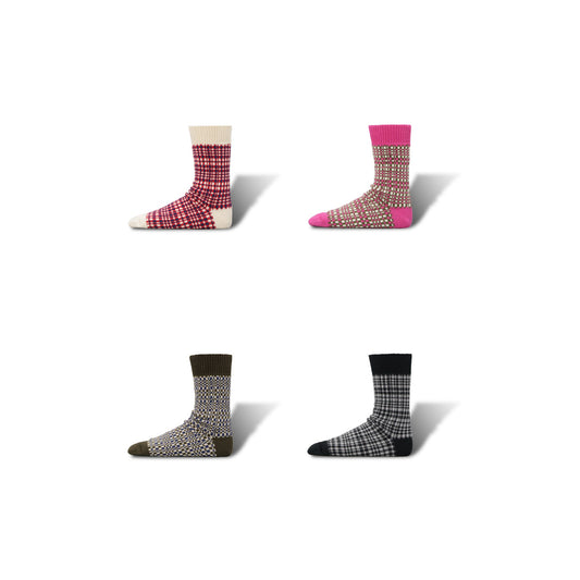 Jacquard Socks｜Plaid | 2nd Collection