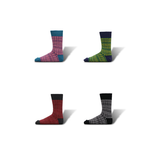 Jacquard Socks｜Plaid