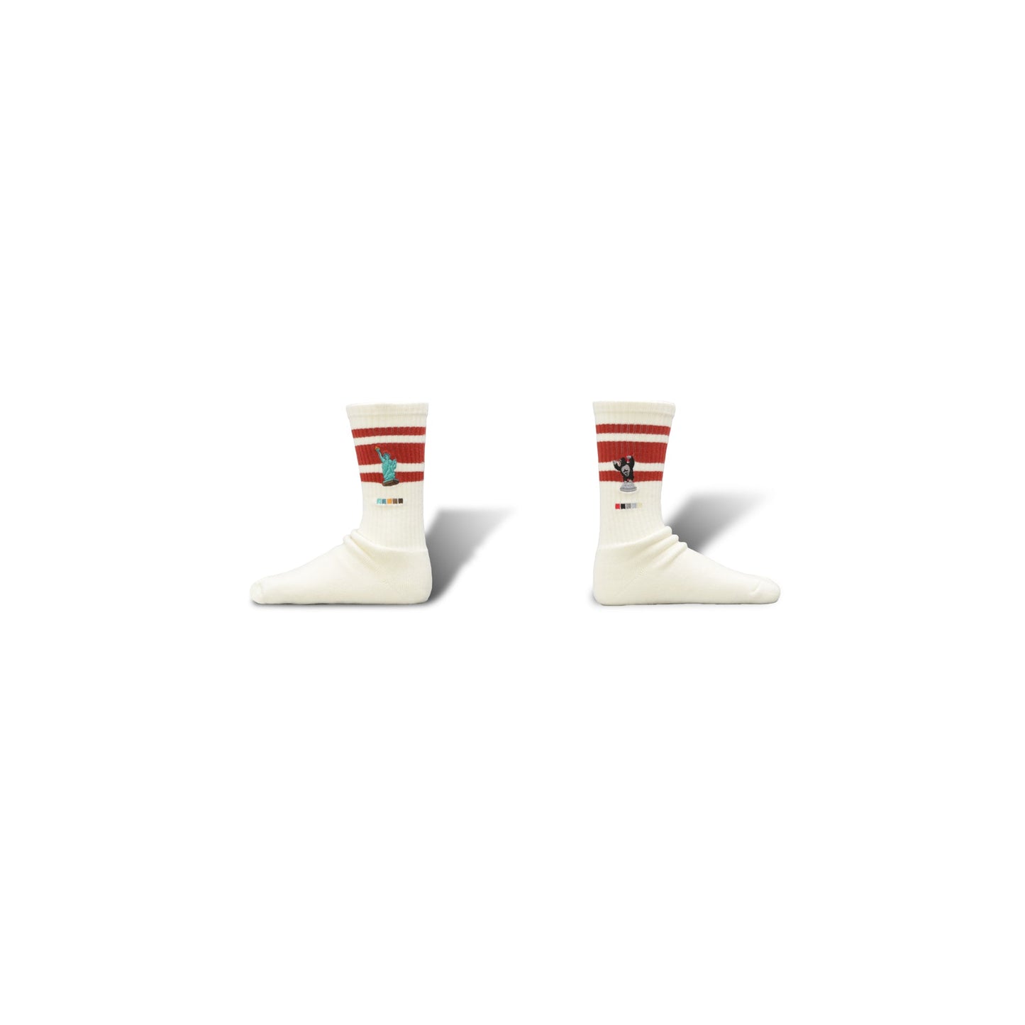 80's Skater Socks | Embroidery｜New York