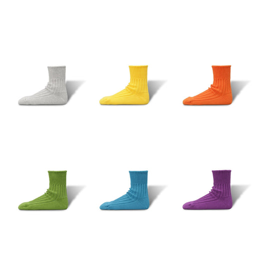 Pre-Order | Organic Ribbed Socks | Short Length | 3rd Collection