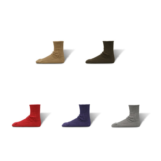 Pre-Order | Organic Ribbed Socks | Short Length | 4th Collection