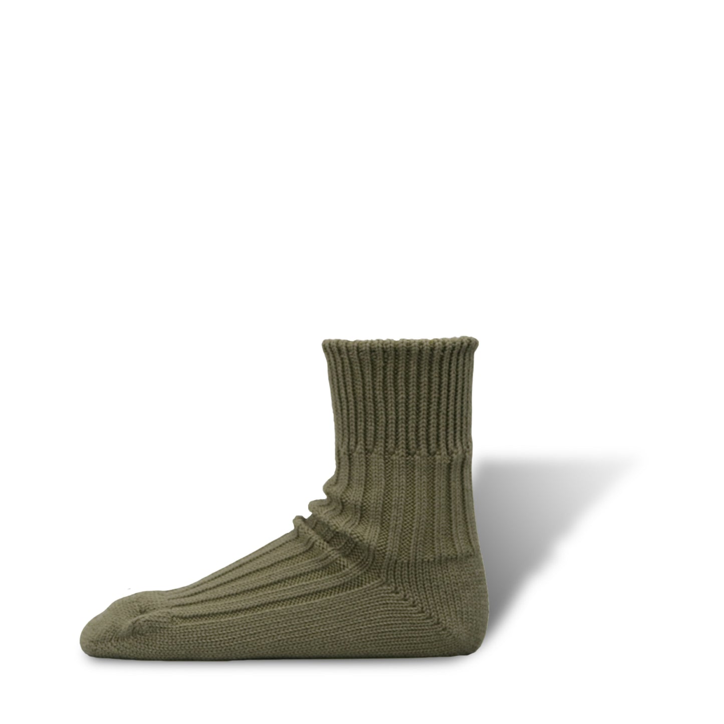 Organic Ribbed Socks | Short Length