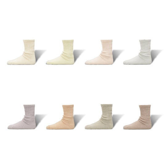 Pre-Order | Organic Pile Socks | Regular Toe
