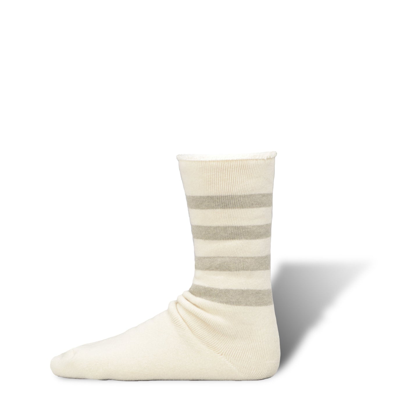 Organic Striped Pile Socks