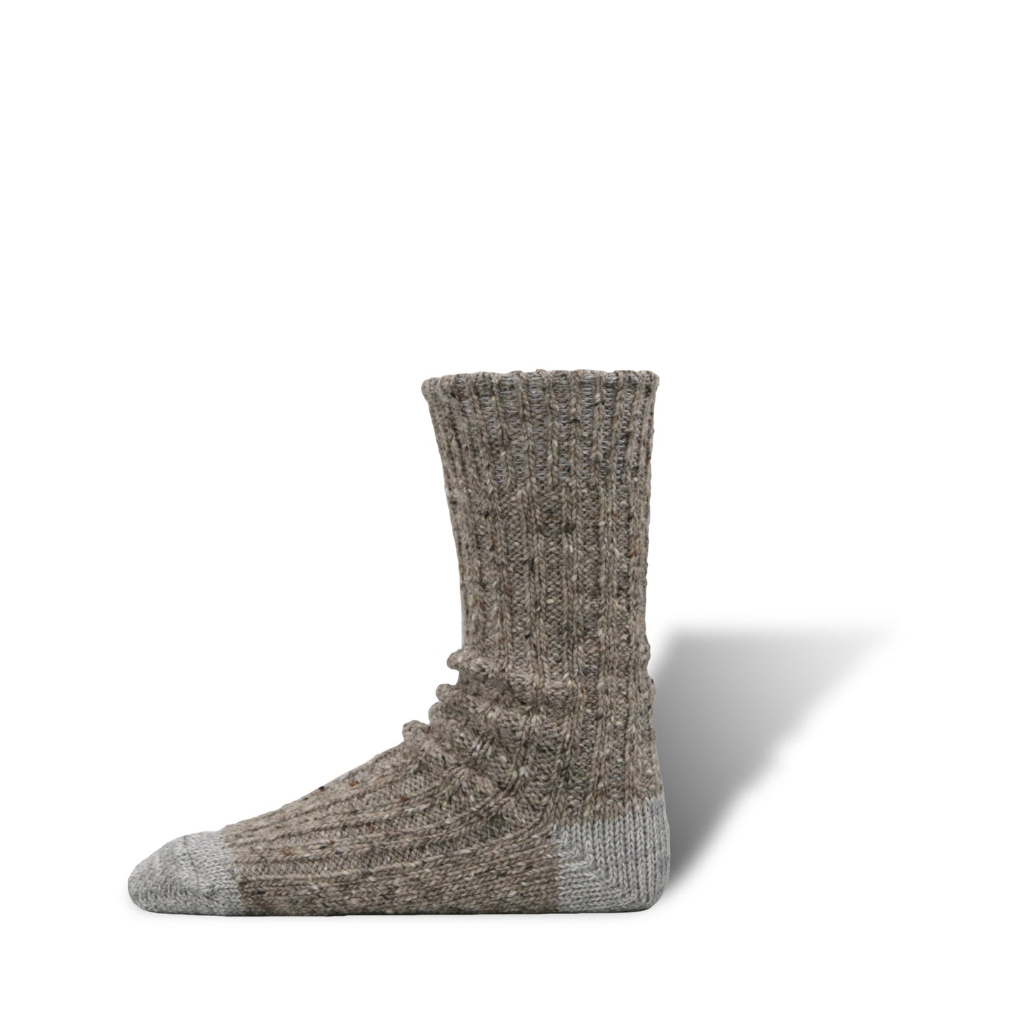 Recycled Wool Heavyweight Ribbed Socks