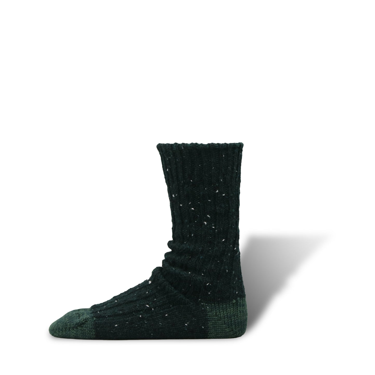 Recycled Wool Heavyweight Ribbed Socks