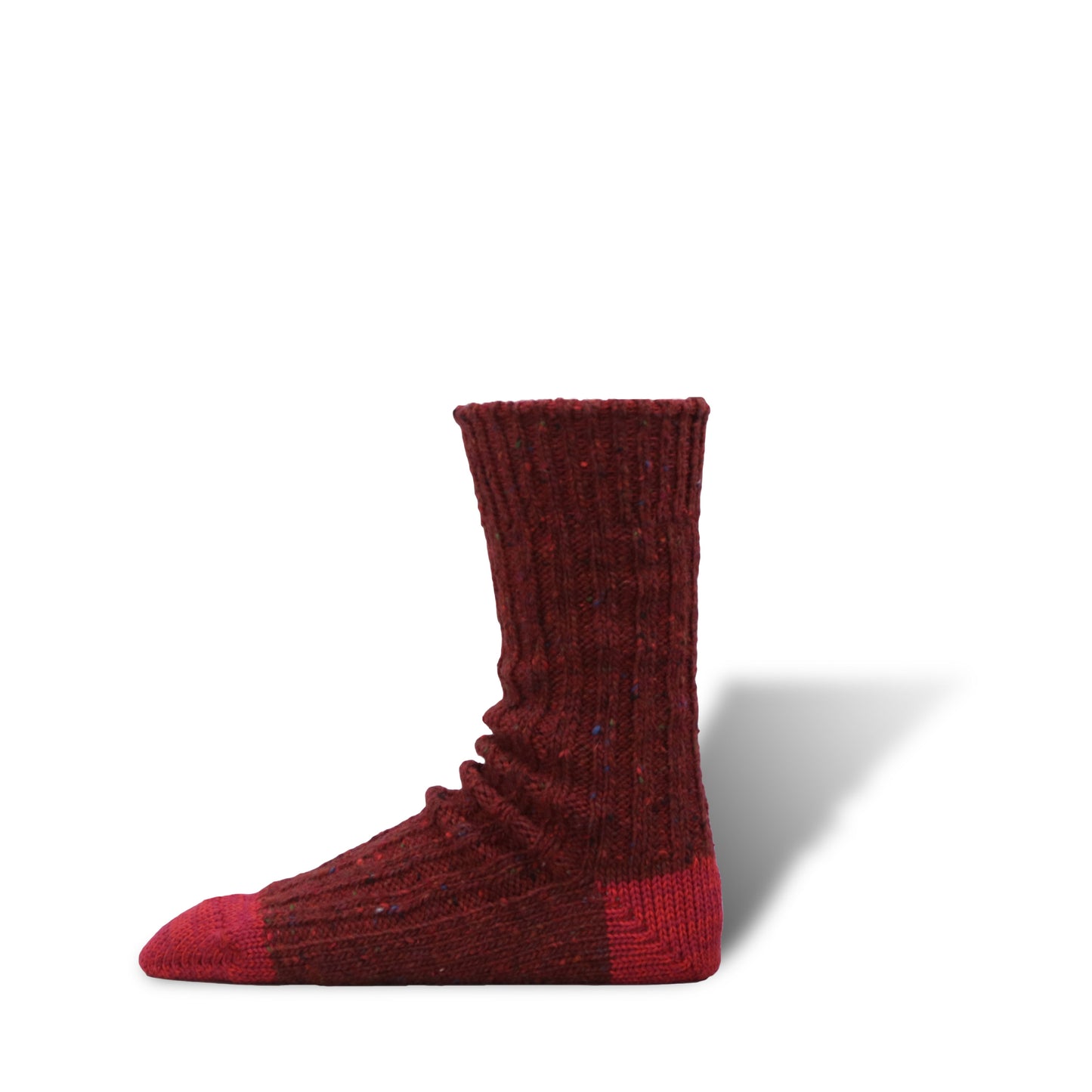 Recycled Wool Heavyweight Ribbed Socks