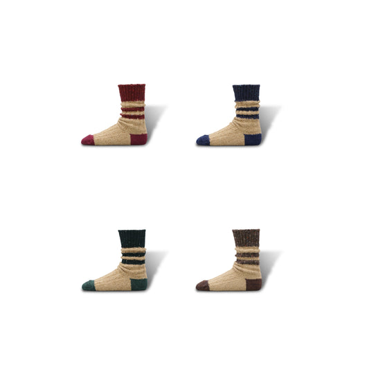 Pre-Order | Recycled Wool Socks | Stripes