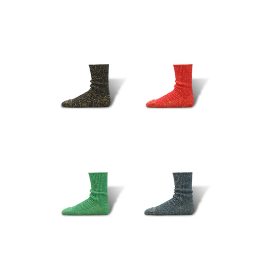 Pre-Order | Heavyweight Glitter Ribbed Socks