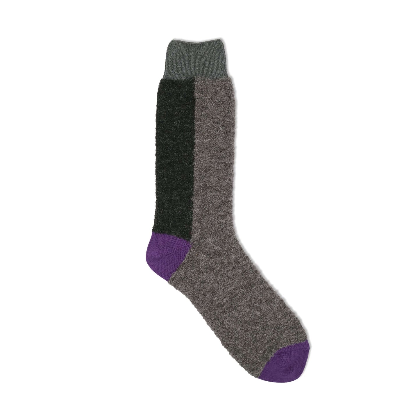 Alpaca Boucle Socks | Multi Color